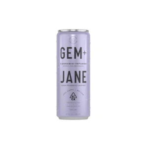 Gem+Jane - Lemon Blueberry Lavender | 12oz Single 4mg THCV 2mg THC 2mg CBD | Gem and Jane