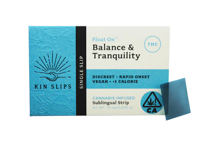 Kin Slip - Float On Sublingual Strip (Single) - 10mg - Kin Slip