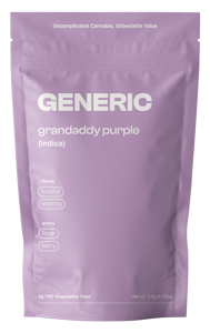 Generic From Contract Canna - Generic | 2g Disposable Pen | Granddaddy Purple | 2g
