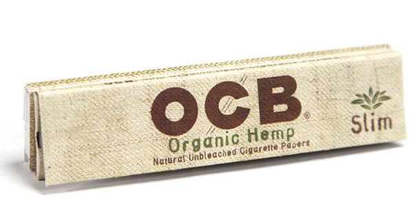 OCB - Slim Organic HEMP Papers, King Size, 32 pack