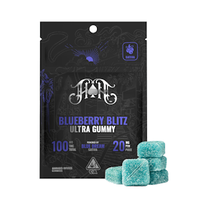 HEAVY HITTERS - Heavy Hitters - 100mg - 5ct Gummies - Blueberry Blitz