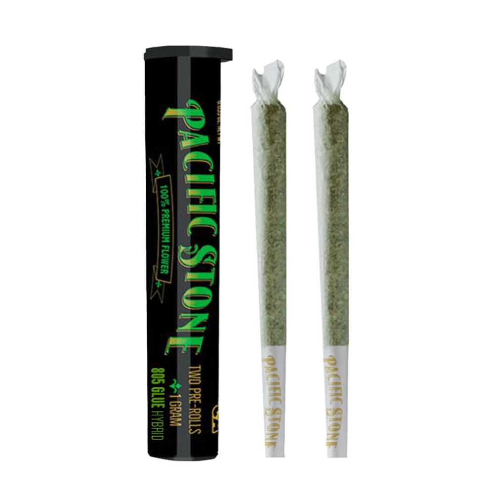 *xclusive* 1g 805 Glue Pre-Roll Pack (.5g - 2 pack) - Pacific Stone picture
