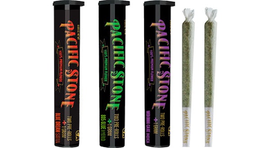 PACIFIC STONE - [Pacific Stone] Preroll 2 Pack - 1g - Starberry Cough (S)