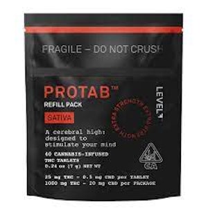 LEVEL - Level Protab - 1000mg Refill Pack - Sativa