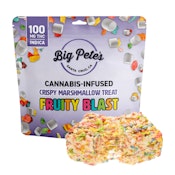 Fruity Blast Indica 100mg Rice Crispy Treat - Big Pete's
