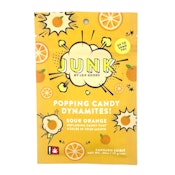 Junk | Sour Orange Popping Candy Dynamites | 50mg