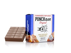 Punch Edibles - 100mg - Milk Chocolate Caramel Bits