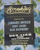 Smokiez - Gummies - Blue Raspberry - (I) 100mg