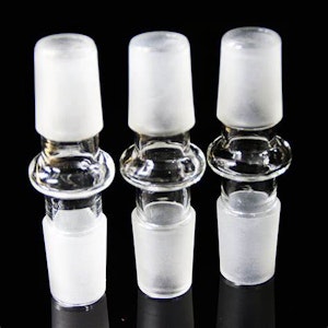 18mm Glass on Glass Male to Male Adapter