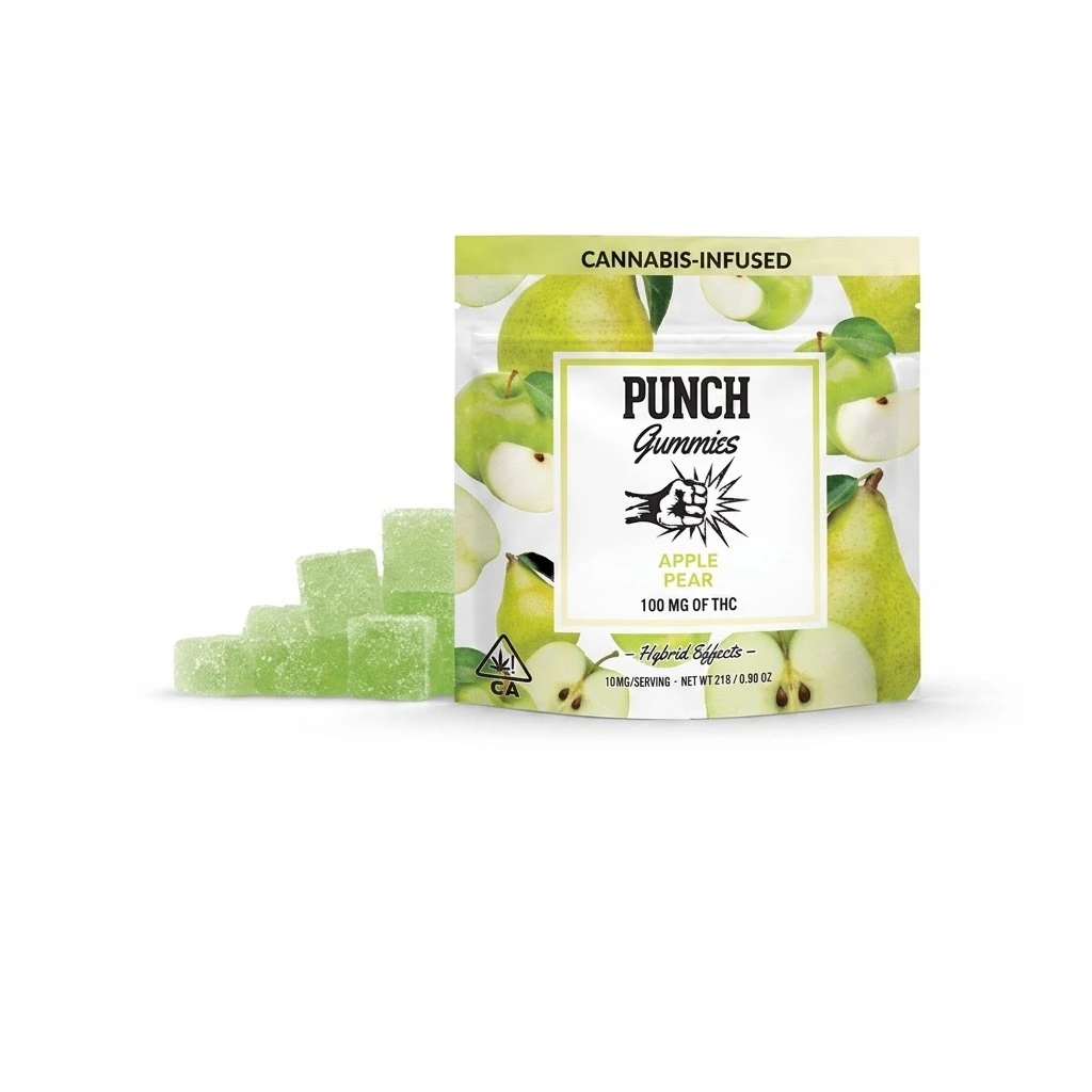 Punch Edibles & Extracts - Punch - Edibles - Apple Pear - 100MG Main Image