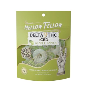 Mellow Fellow - MellowFellow | Green Apple Rings D9 | Edible