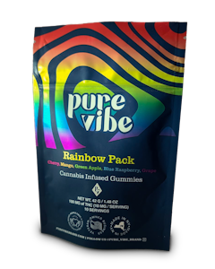 Pure Vibe - Pure Vibe - Rainbow - 100mg - Edible