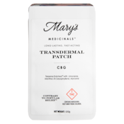 CBG 20mg Transdermal Patch - Mary's Medicinals