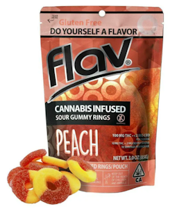 Flav - Flav - Peach Rings - 100mg