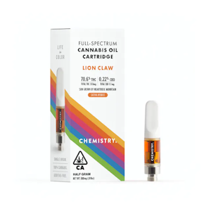 Chemistry - Chemistry Cart .5g Lion Claw $35