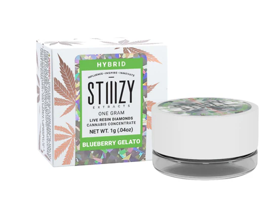 STIIIZY - Stiiizy - Blueberry Gelato - 1g Diamonds Main Image