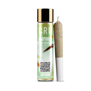 CRU CANNABIS - Kush Crasher (1G Fatboy Pre-Roll)