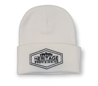 Heritage Provisioning - White Beanie