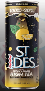 St. Ide's - [St. Ides] 12oz THC + CBG Beverage - 100mg - Lucky Lemon (H)