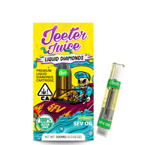 Jeeter - 1g SFV OG Liquid Diamond Juice (510 Thread) - Jeeter