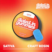 Blue Ice - 100mg Sativa Rosin - Dialed In Gummies