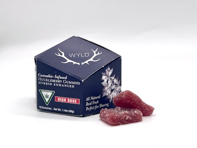Wyld - Huckleberry 200mg THC Gummies