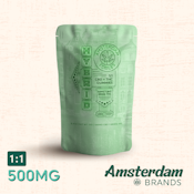 AMSTERDAM EDIBLES | HYBRID 1:1 500MG