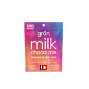 Gron | Milk Chocolate High Dose Mini Bar | 100mg