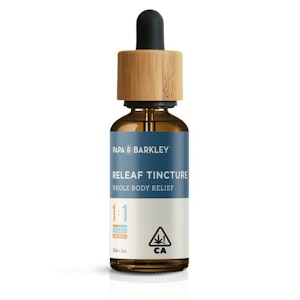 PAPA & BARKLEY - Papa & Barkley Releaf Tincture 450mg 1:1 CBD:THCA