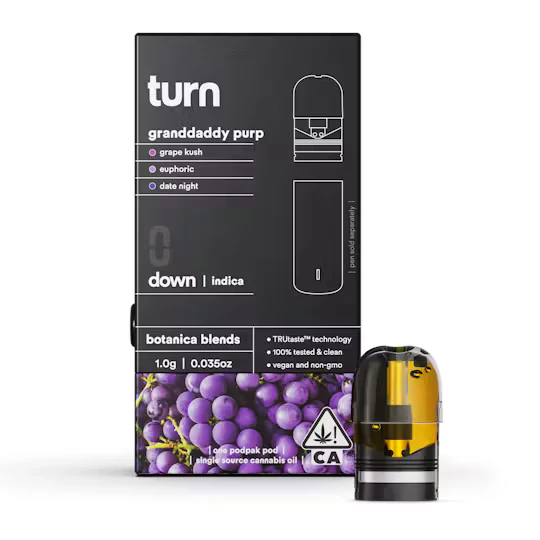 turn - Turn - Pod - Granddaddy Purple - 1G Main Image