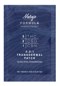 Mary's Medicinals | Formula 3:2:1 THC:CBD:CBN Transdermal Patch | 30mg total cannabinoids