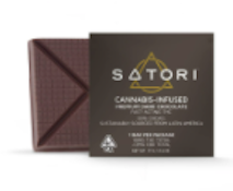 Satori Cannabis Infused FAST-ACTING DARK CHOCOLATE BAR 10mg