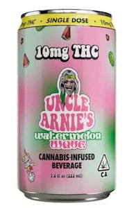 UNCLE ARNIE'S - [Uncle Arnie's] THC Beverage - 10mg - Watermelon Wave (H)
