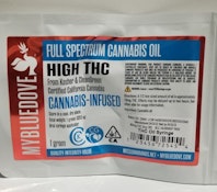 High THC 1g Oil Syringe - My Blue Dove
