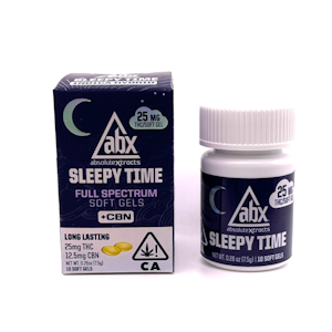 ABSOLUTE EXTRACTS - 25MG SLEEPYTIME + CBN SOFT GELS (10) - ABSOLUTE EXTRACTS