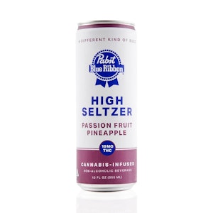 Pabst Blue Ribbon - Passion Fruit Pineapple High Seltzer Single 10mg