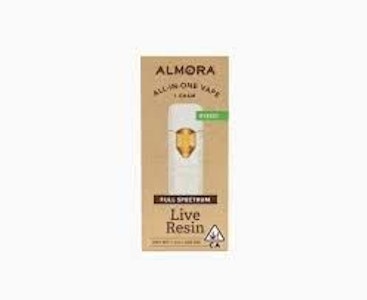 Almora - [Almora] Live Resin AIO - 1g - Carbon Fiber (H)