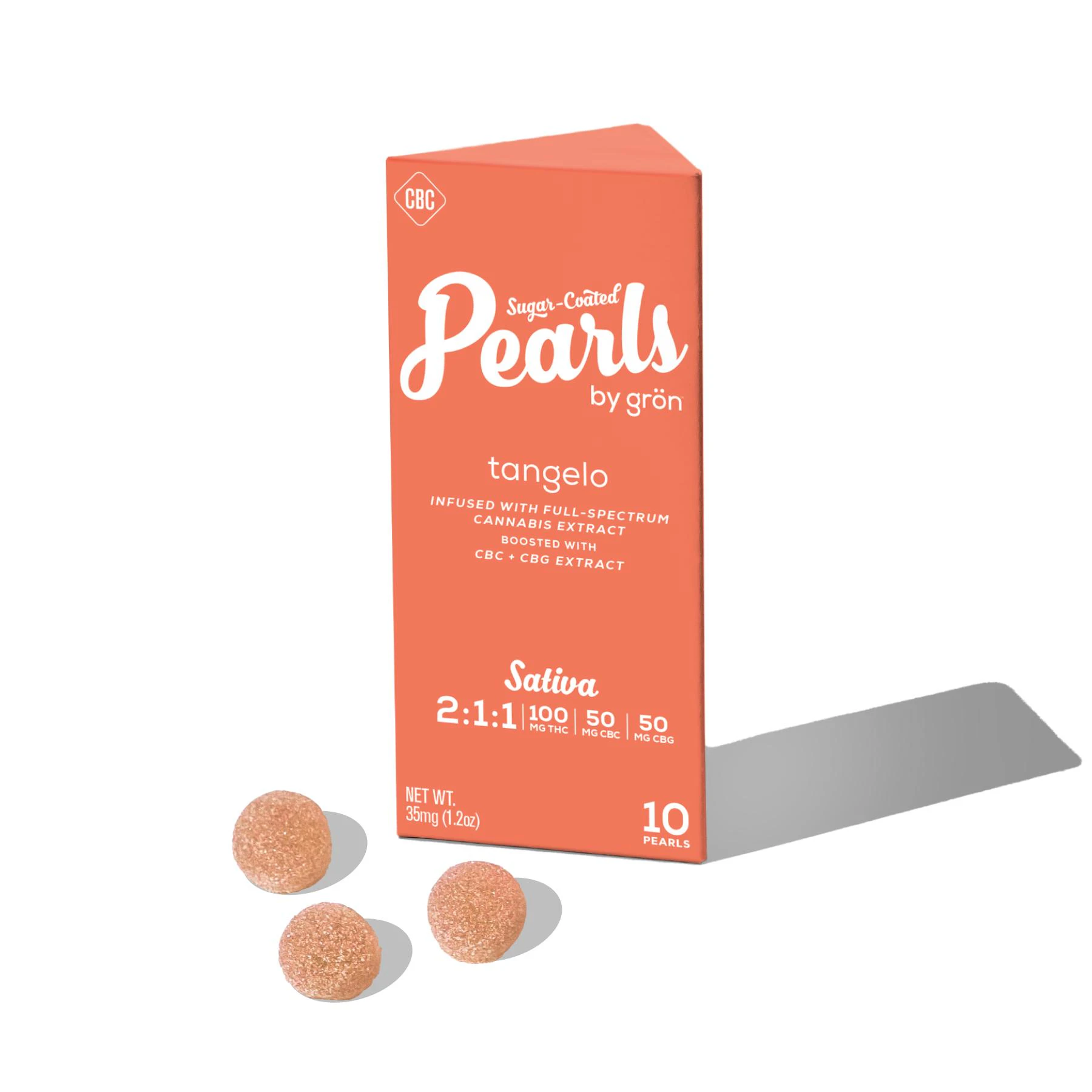 GRON - GRON - TANGELO PEARL 2:1 100MG THC Main Image