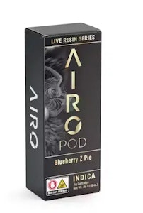 AIRO BRANDS - Vaporizer | Live Resin Series | Airo | Blueberry Z Pie | 0.5g
