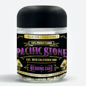 Pacific Stone - Pacific Stone - Pacific Stone | Wedding Cake Indica High End Jar (3.5g)