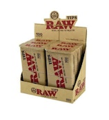 Raw - Pre Rolled Tips Tin 100ct