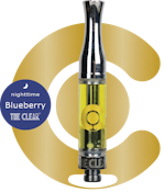 CLEAR BLUEBERRY 1 GRAM VAPE CART