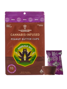 Emerald Sky - Emerald Sky - 100mg Indica - Peanut Butter Cups