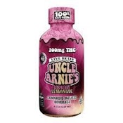 [Uncle Arnie's] Live Resin THC Drink - 100mg - Raspberry Lemonade (H)