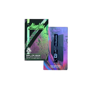 ALIEN LABS - BOGO Atomic Apple + Battery | Cured Resin 1g Cart | Alien Labs