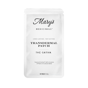 Mary's Medicinals  - Sativa 20mg Transdermal Patch - Mary's Medicinals