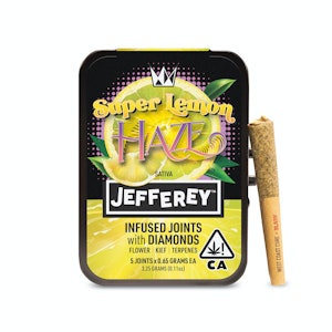 WEST COAST CURE - JEFFEREY INFUSED 5 PACK - SUPER LEMON HAZE .65G - WEST COAST CURE