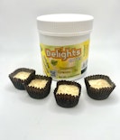 Delights - White Chocolate Banana Cream Pie- 100mg - Edible