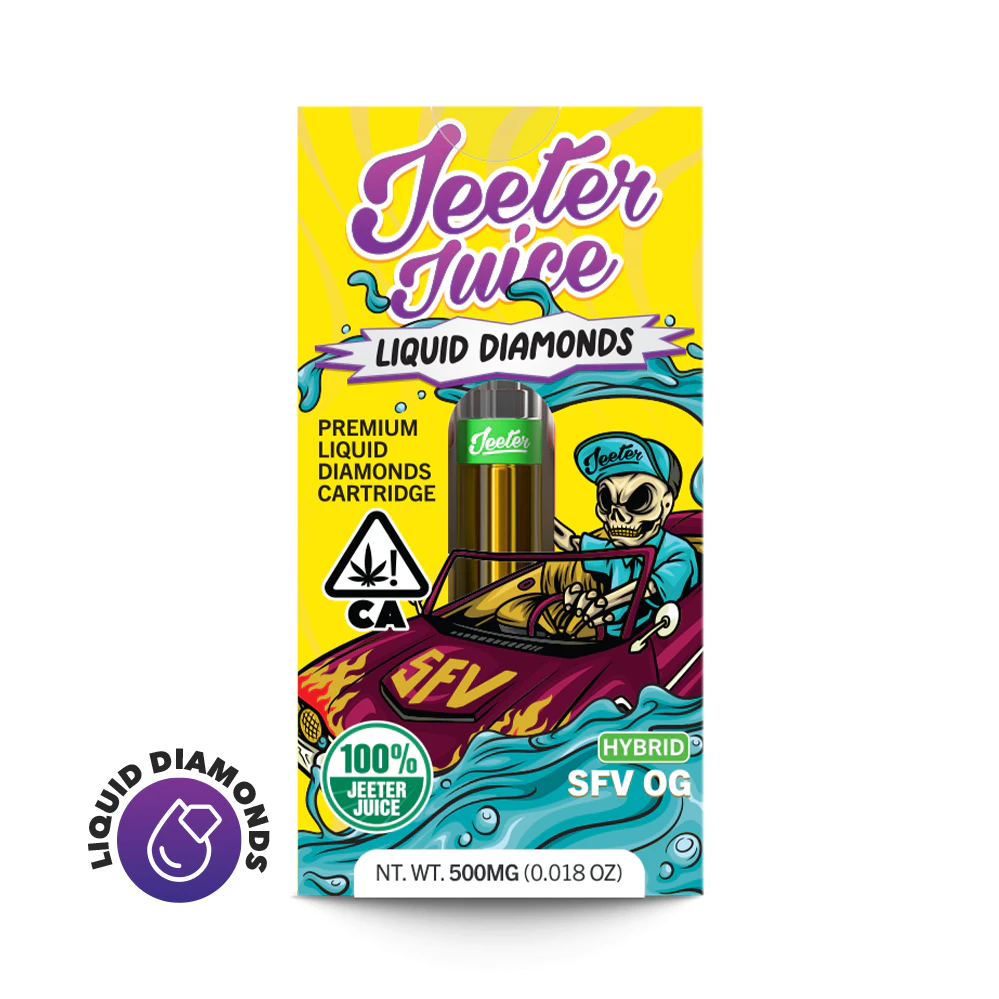 Jeeter - Jeeter - Liquid Diamonds - SFV OG - Vape Cart - 1G Main Image