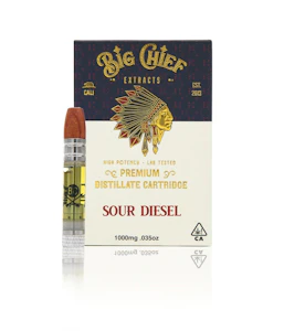 Big Chief - Big Chief - 510 Cartridge - Sativa - Sour Diesel -  (1g)
